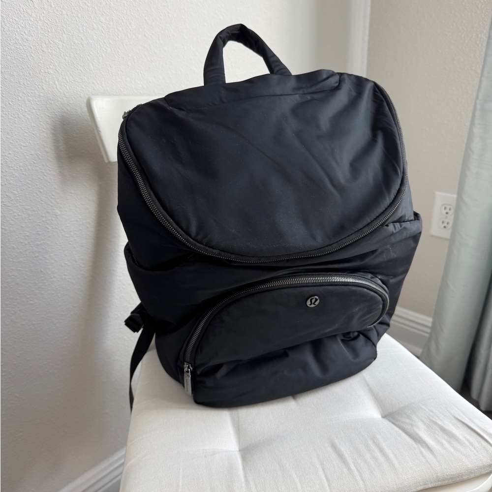Lululemon Athletica Black Baby Bag